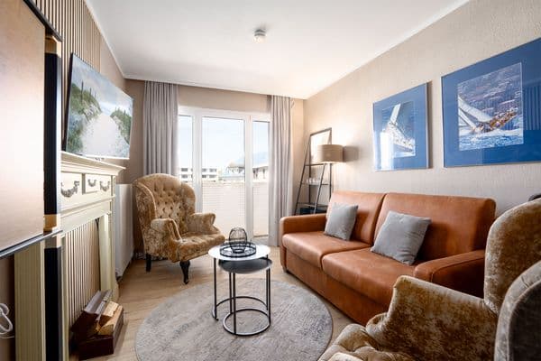 Luxury Beach Apartment 10 mit Balkon, hundefreundlich, individuell