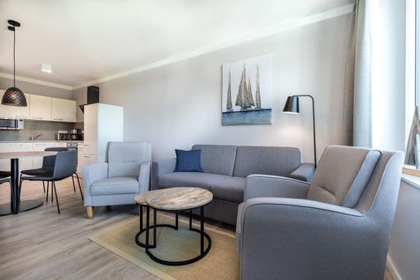Deluxe-Apartment 2.14 mit eigener e-Ladesäule, XL-Strandkorb und Hundefreundlich