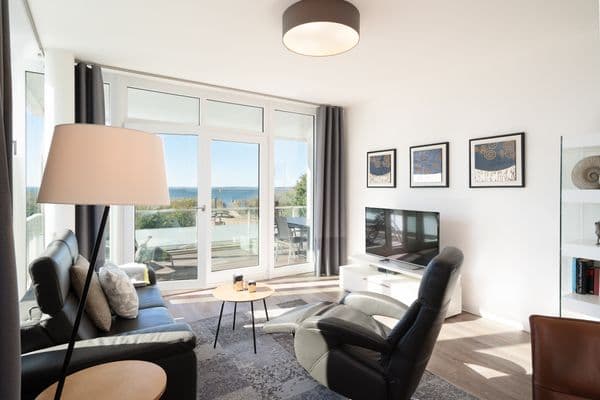 Wohnzimmer mit Meerblick
