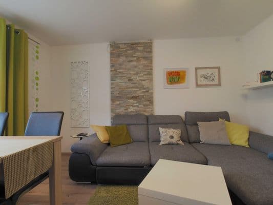 Wohnbereich mit Schlafsofa