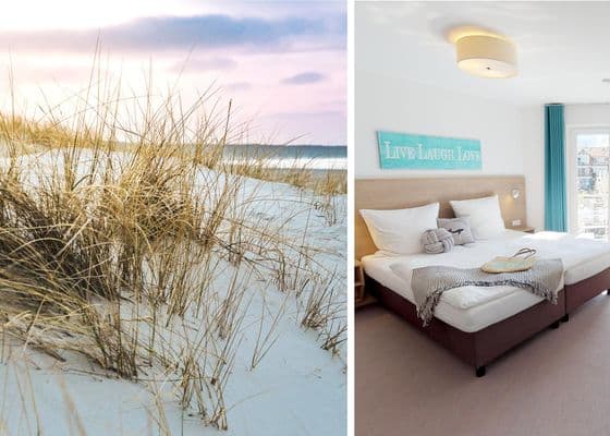 Ferienwohnung an der Ostsee mit Meerblick