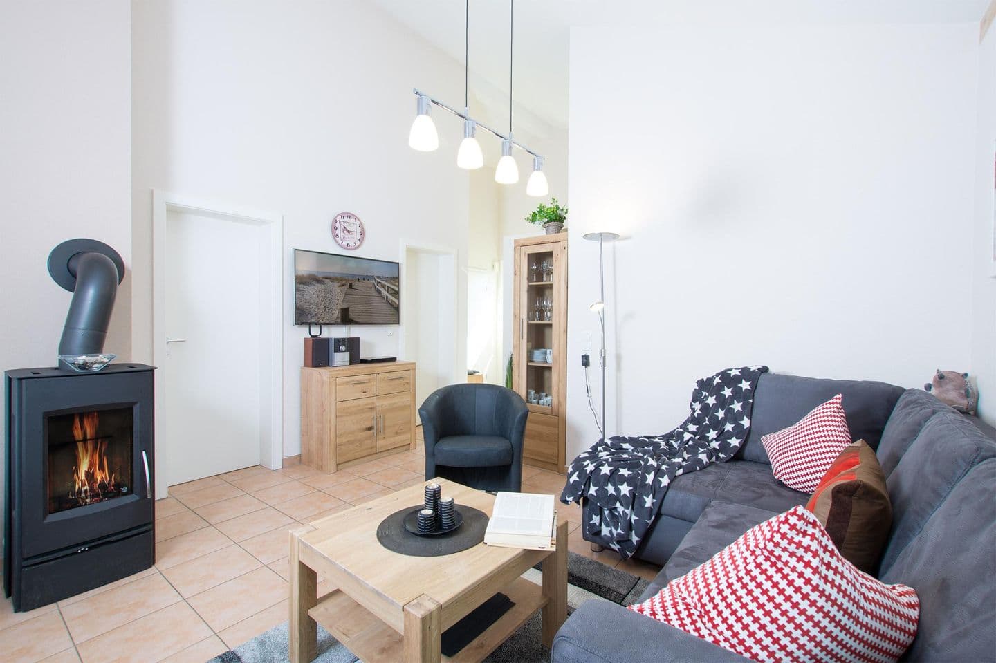 Ferienhaus für 4 Personen mit Sauna, Kamin und E-Auto-Ladestation