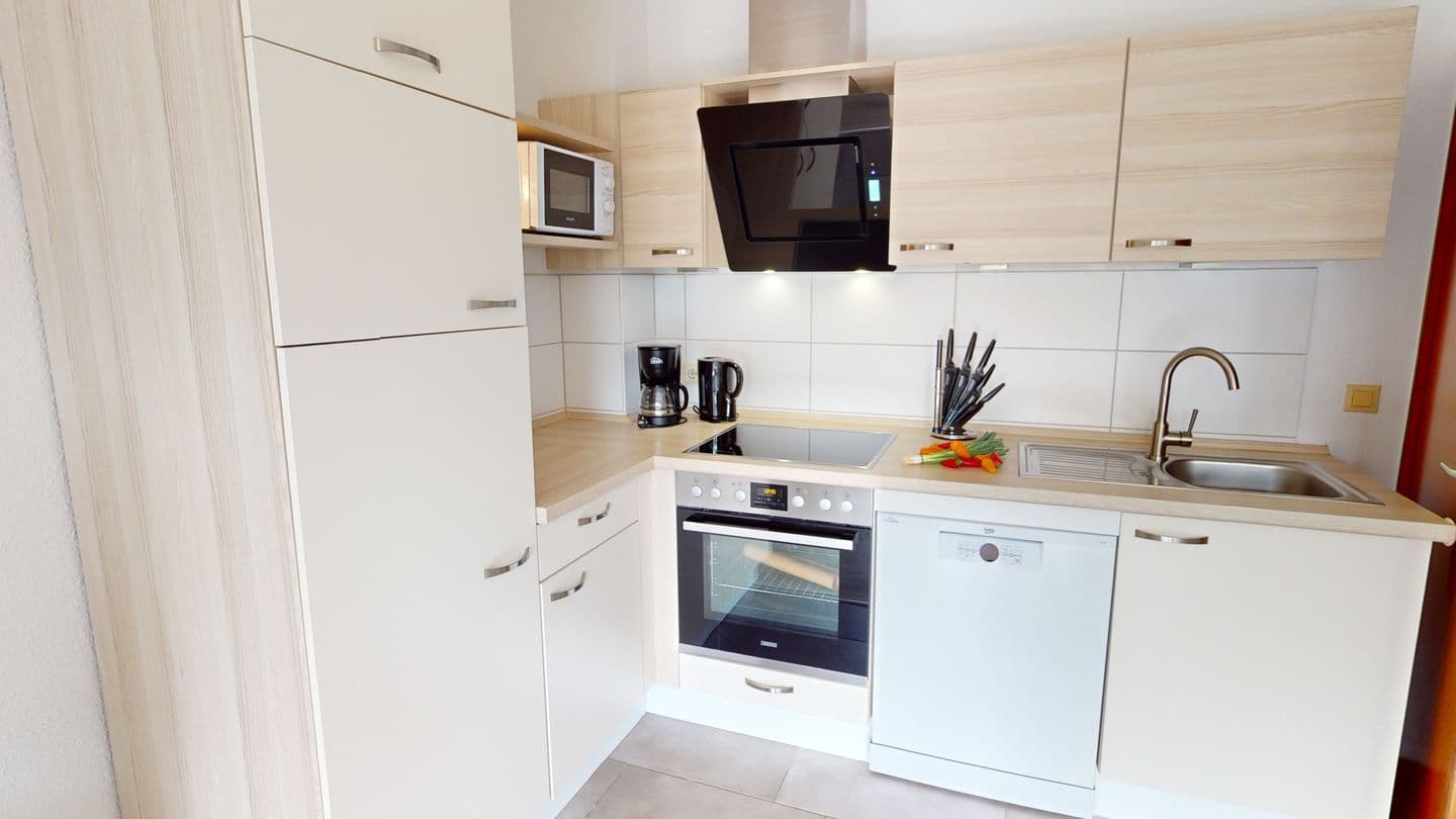 Ferienwohnung in Südlage mit Balkon für bis zu 4 Personen