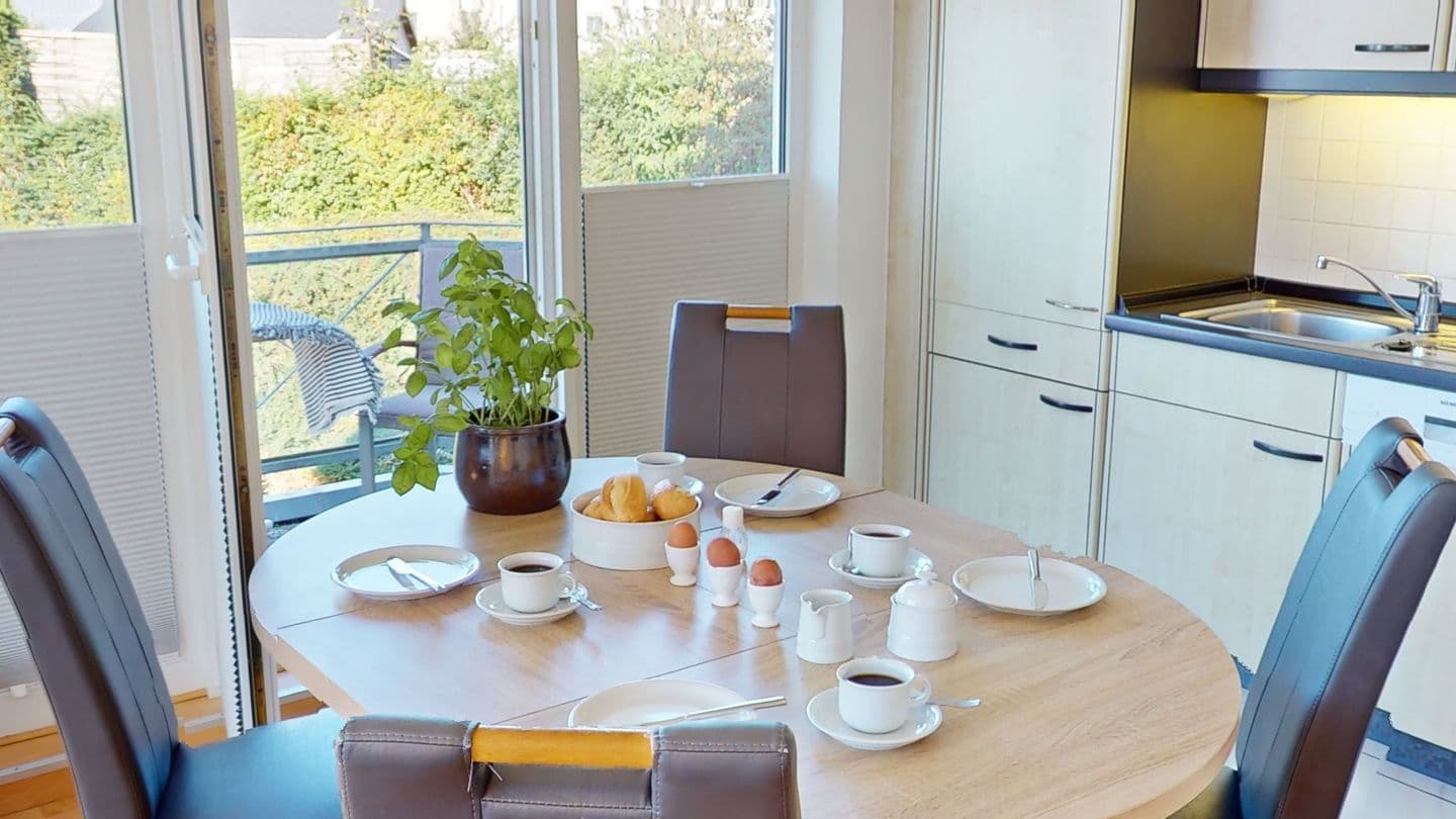 Ferienwohnung mit Balkon in ruhiger Lage