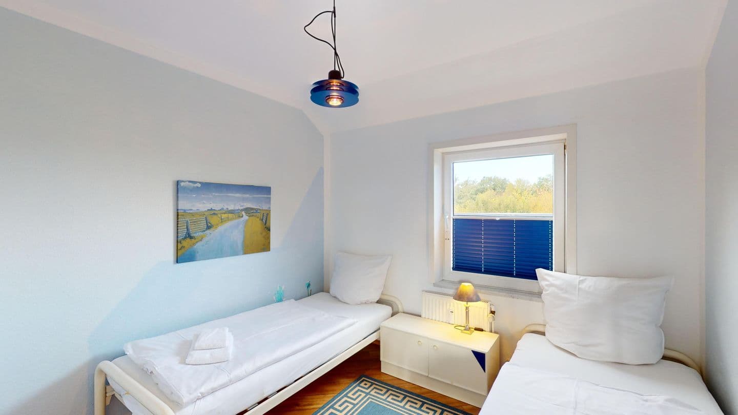Ferienwohnung für 4 Personen mit Balkon und Außenstellplatz