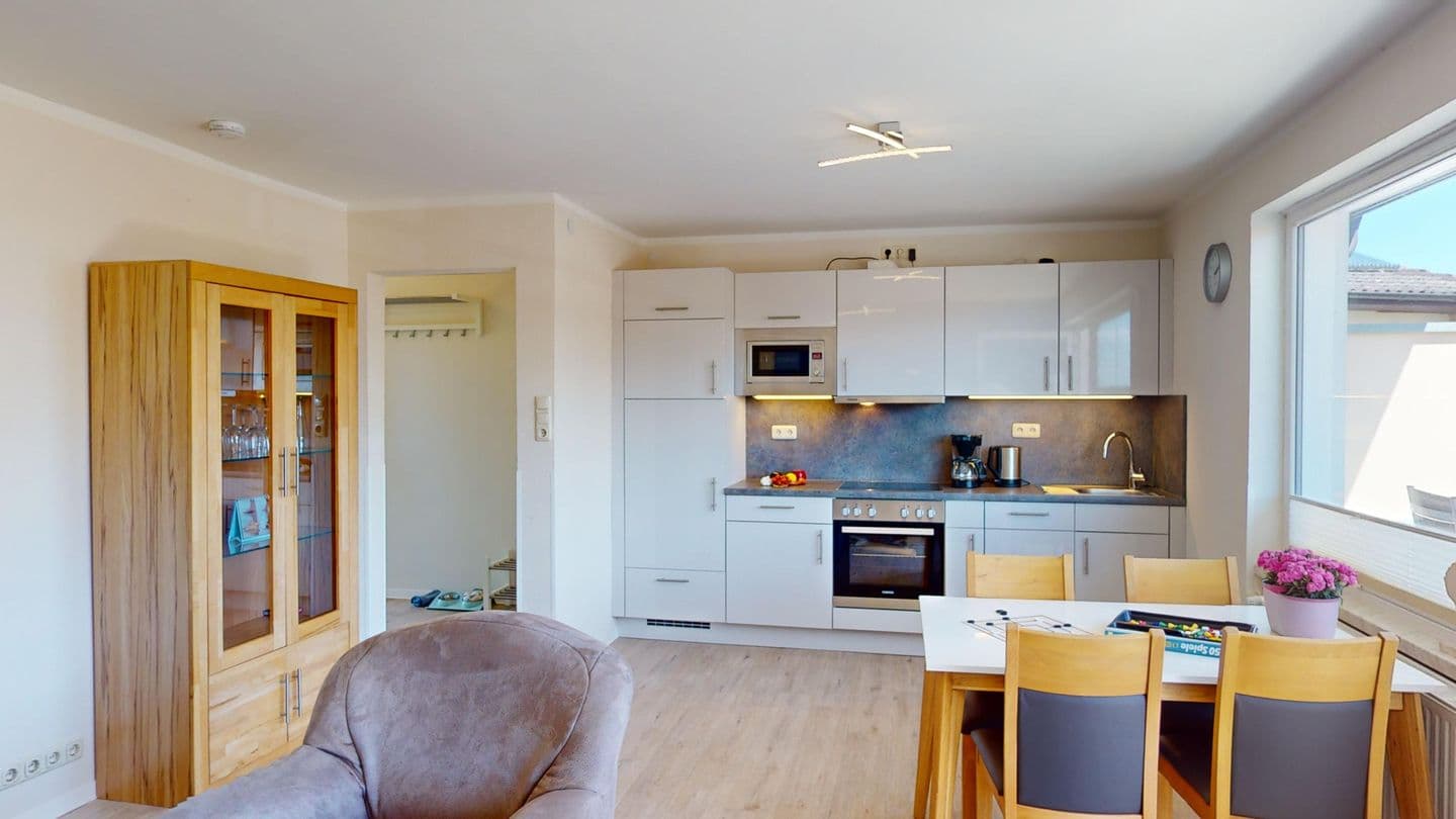 Apartmenthaus Königshöhe Wohnung Strandkorb Bild 2