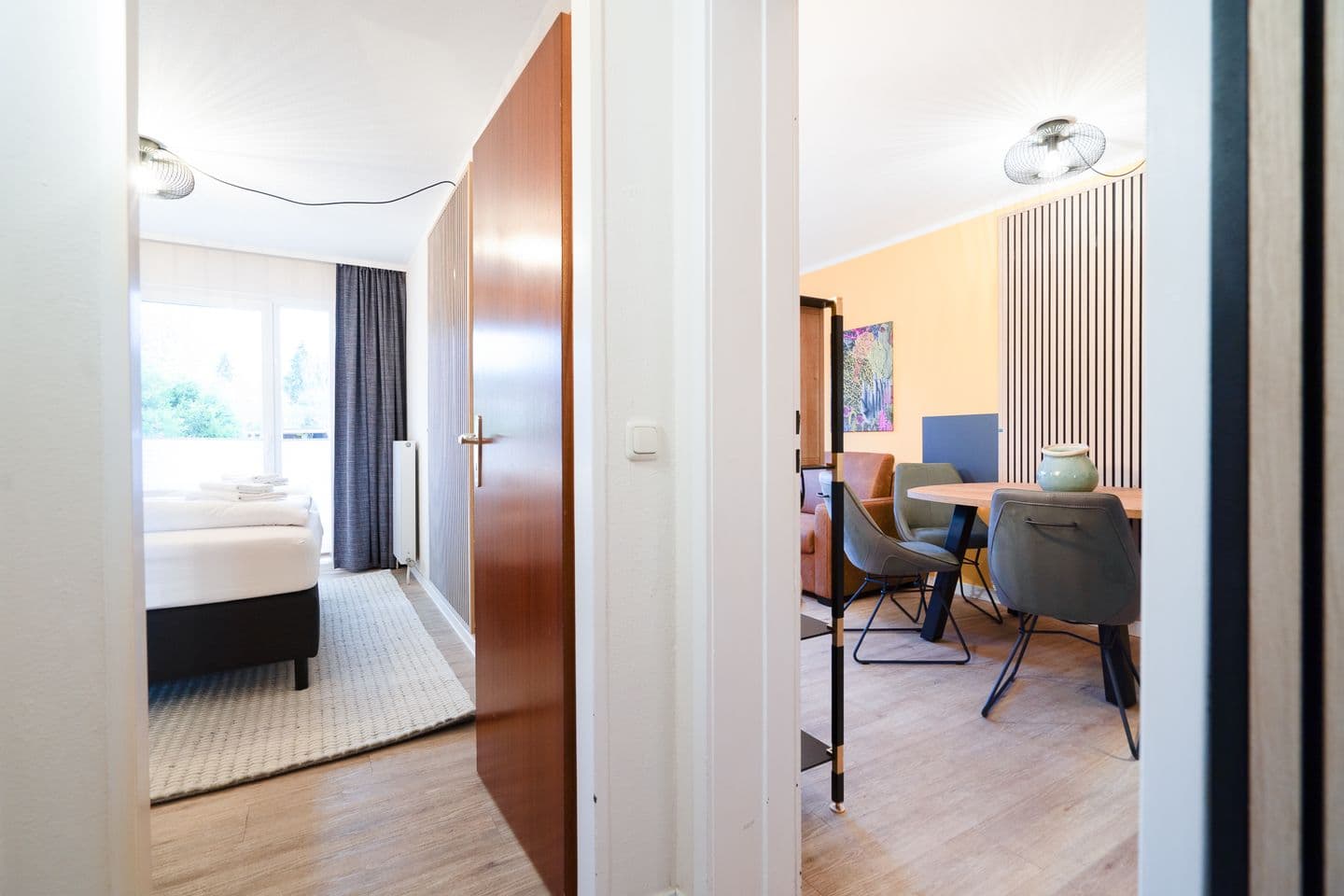 Das Solaris Beach Apartment 6 mit Balkon, Gemeinschaftssauna und Grillplatz Bild 4