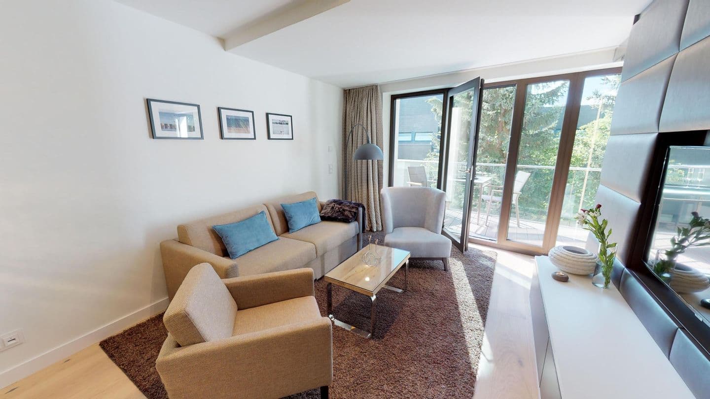 Luxus, Haustierfreundlich & Strandnah - Ferienapartment mit Balkon & Sauna in Timmendorfer Strand