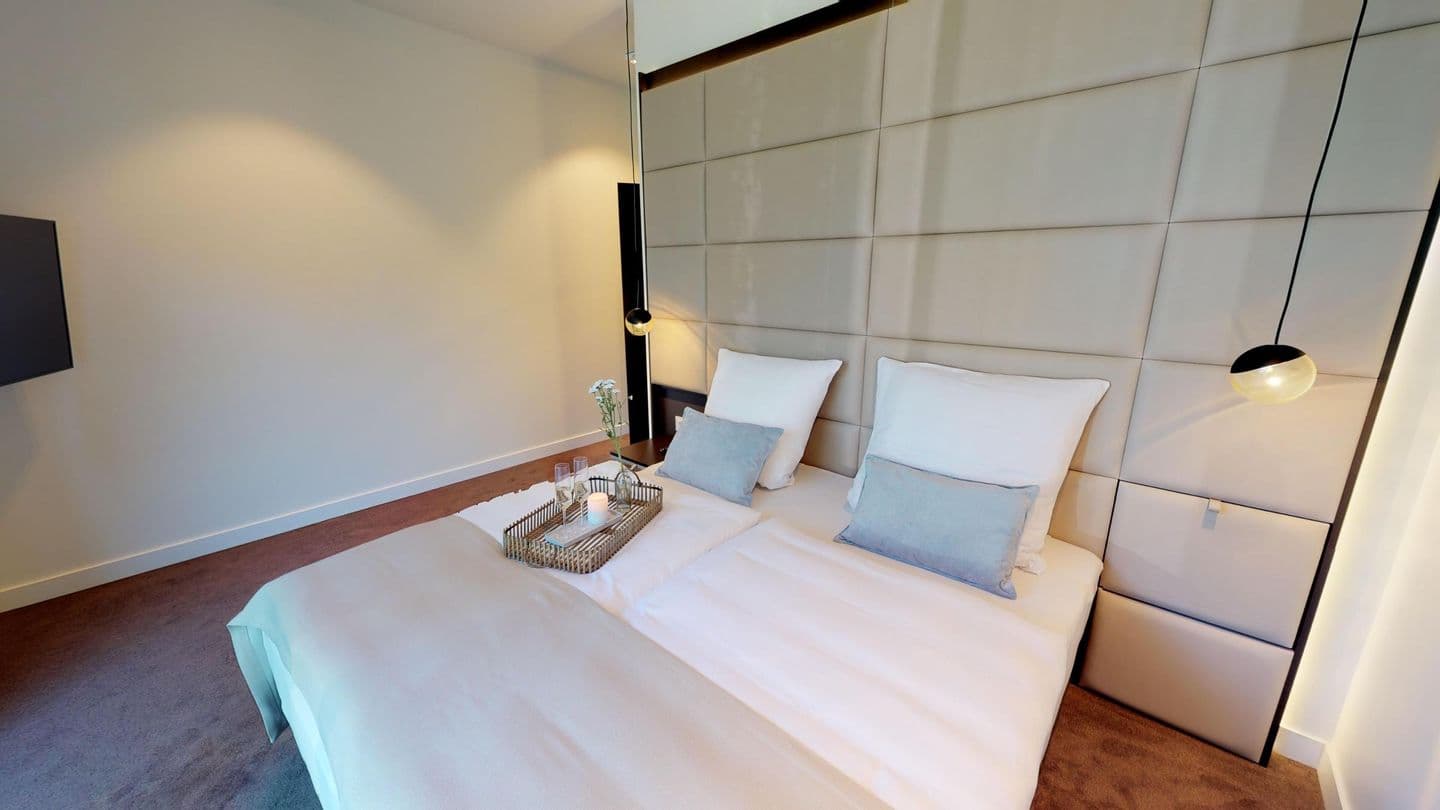 Luxus Ferienpenthouse mit Sauna und riesiger Dachterrasse in Strandlage