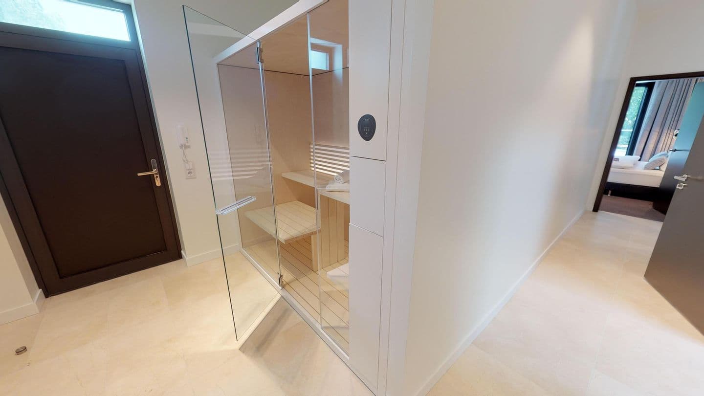 Luxus Ferienpenthouse mit Sauna und riesiger Dachterrasse in Strandlage