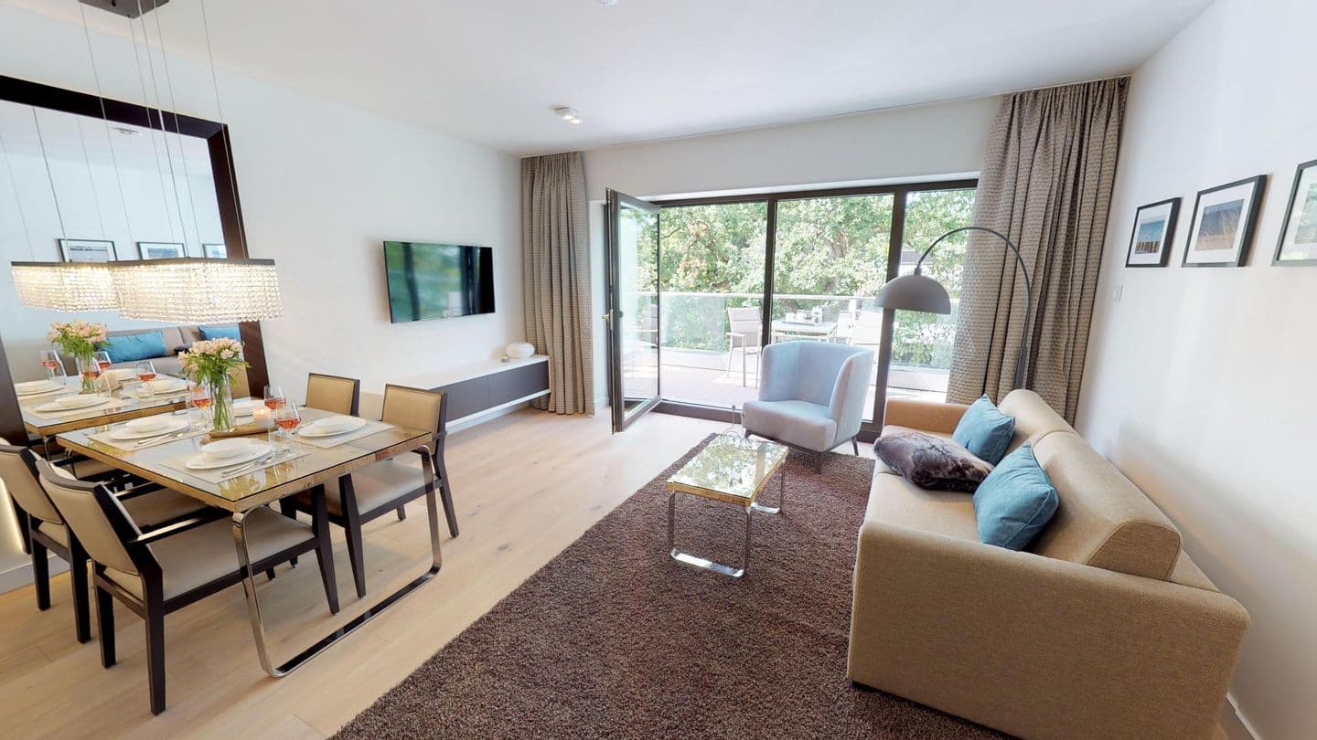 Luxus Ferienwohnung mit Balkon & Sauna - Hundefreundlich & strandnah