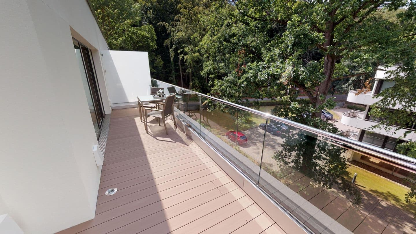 Luxus Ferienwohnung mit Balkon & Sauna - Hundefreundlich & strandnah