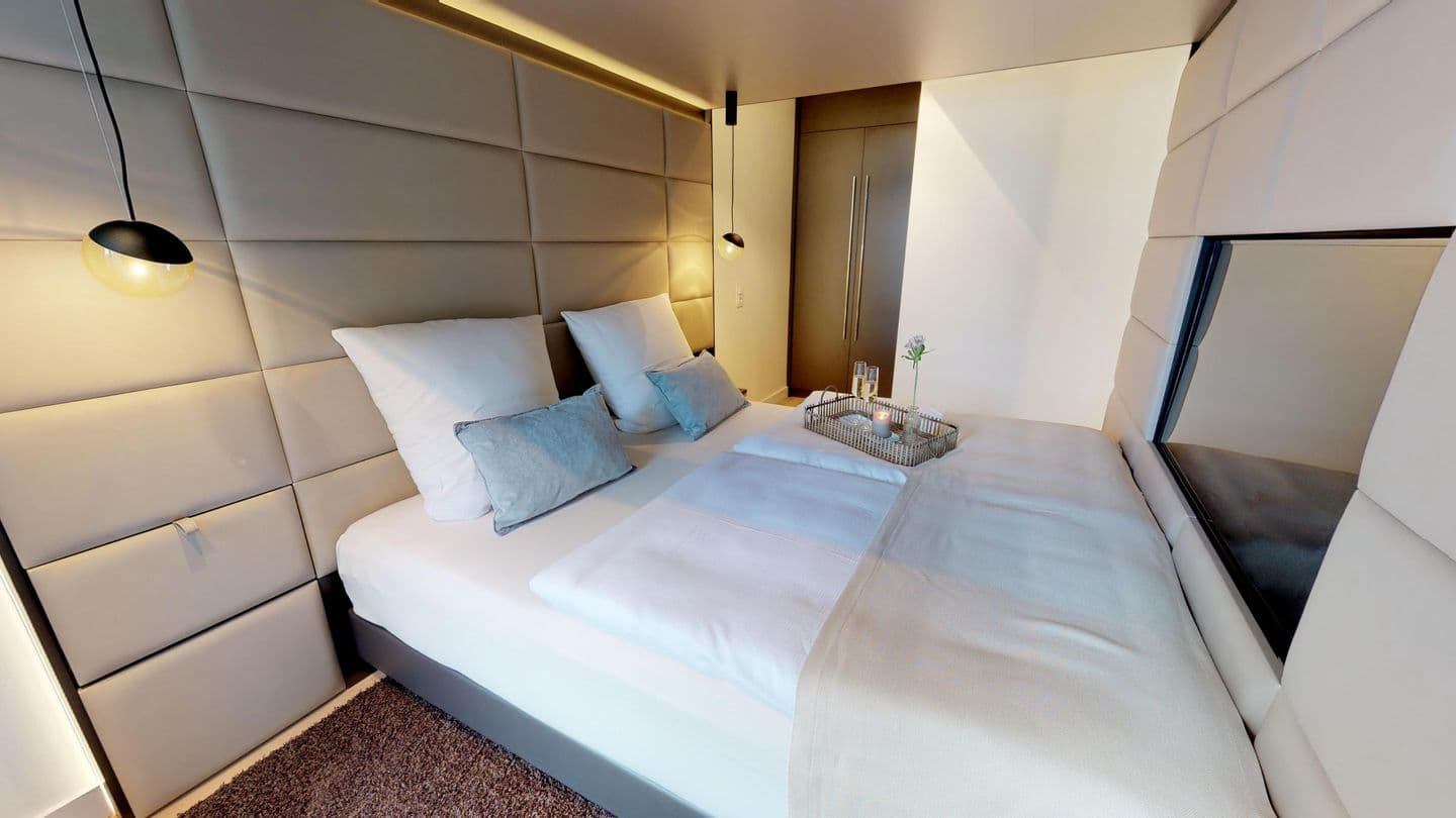 Luxuriöse Ferienwohnung mit Sauna und Balkon in strandnaher Lage