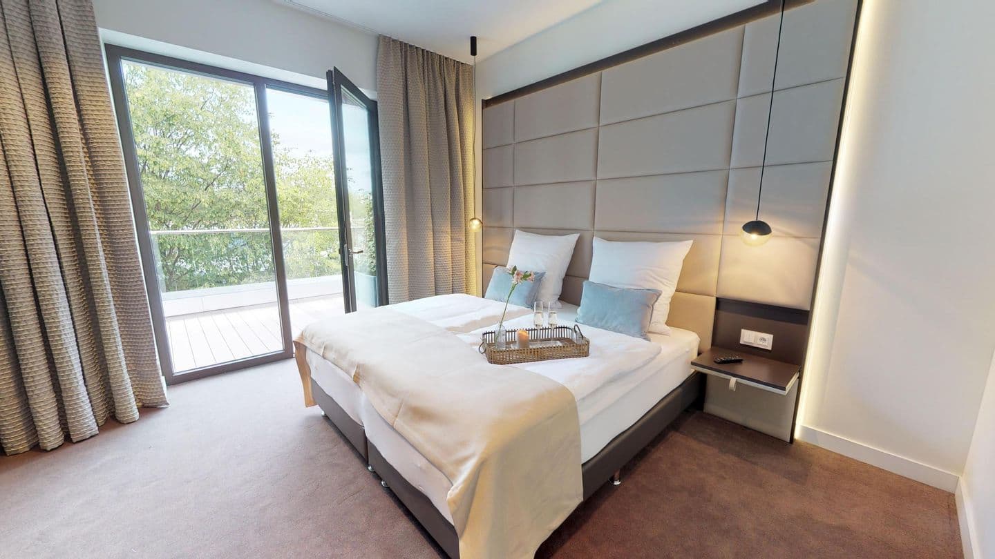 Großes Luxusapartment mit eigener Sauna für 5 Personen