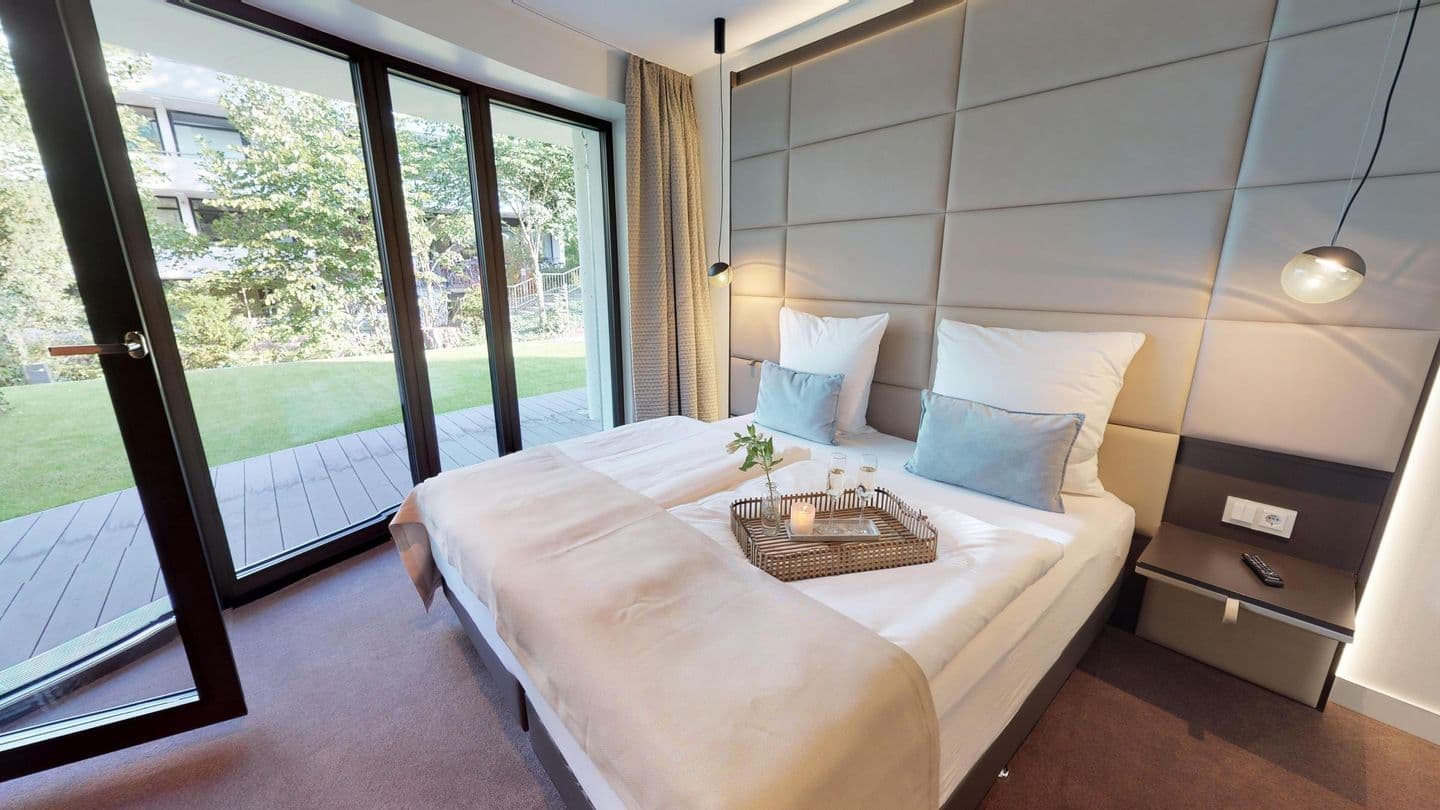 Luxusapartment mit Sauna & großer Terrasse – hundefreundlich!