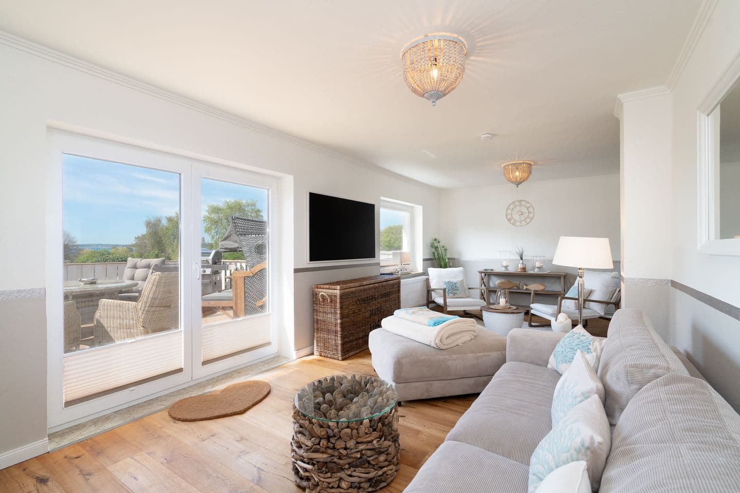 Strandnahe Ferienhaus mit Meerblick, Sauna, Grill und tolles Lage