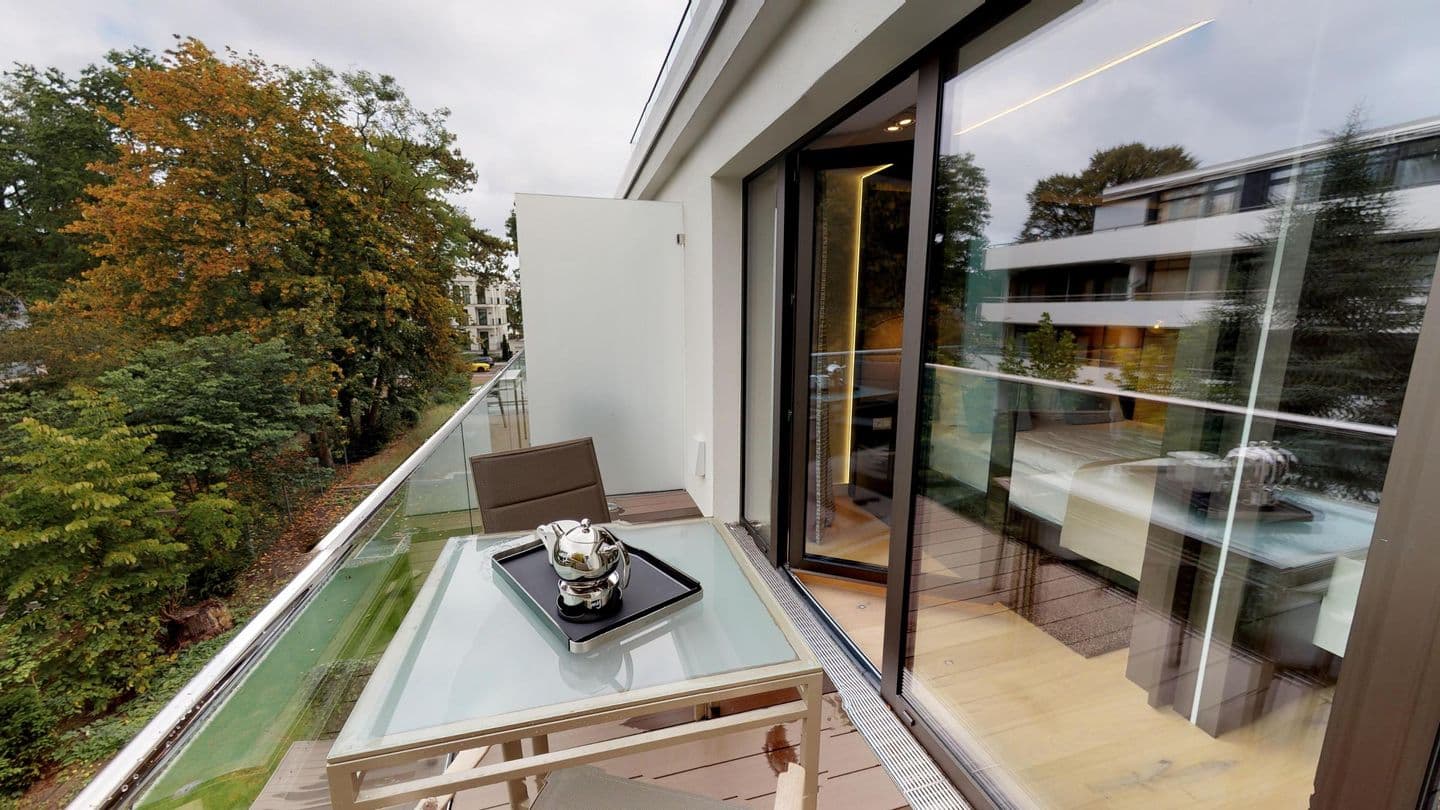 Luxuriöse Ferienwohnung mit Balkon in strandnaher Lage