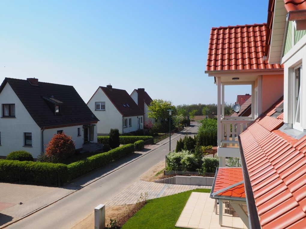 Strasse Richtung Ostsee