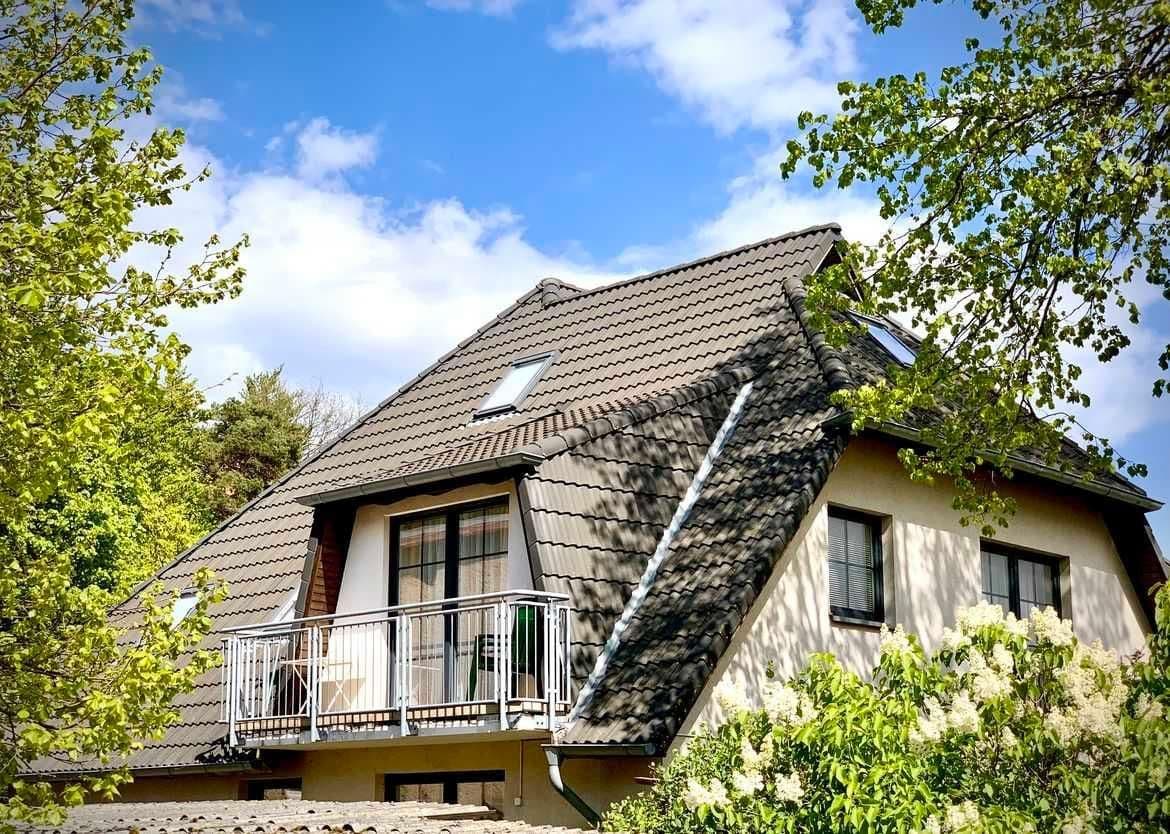 Blick auf den Balkon