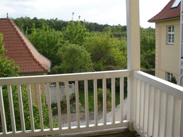 Blick vom Balkon