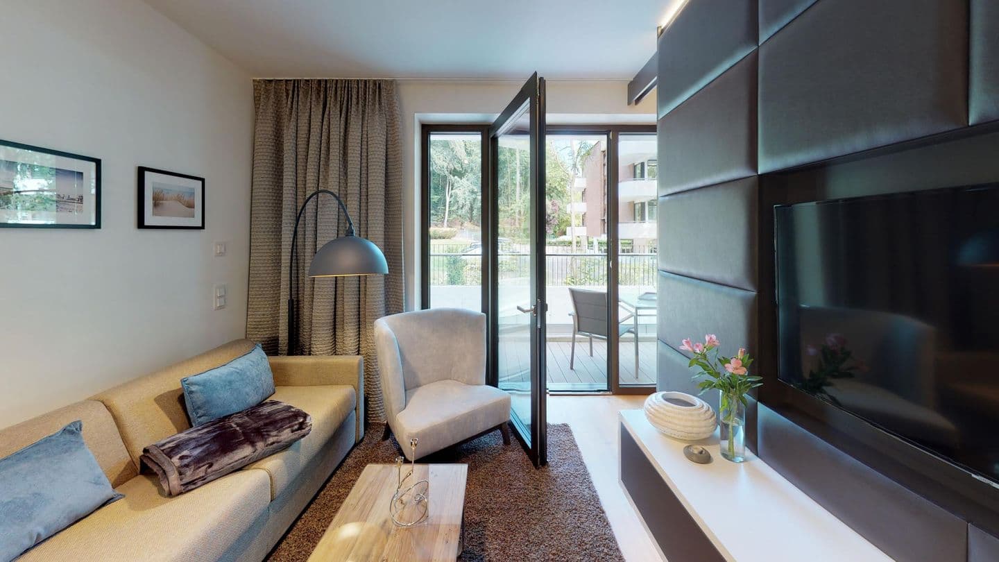 Strandnahes Luxus-Apartment mit Sauna an der Ostsee