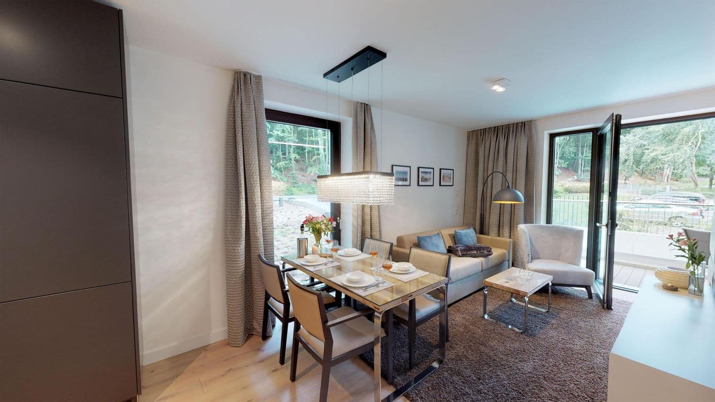 Strandnahes Luxus-Apartment mit Sauna an der Ostsee