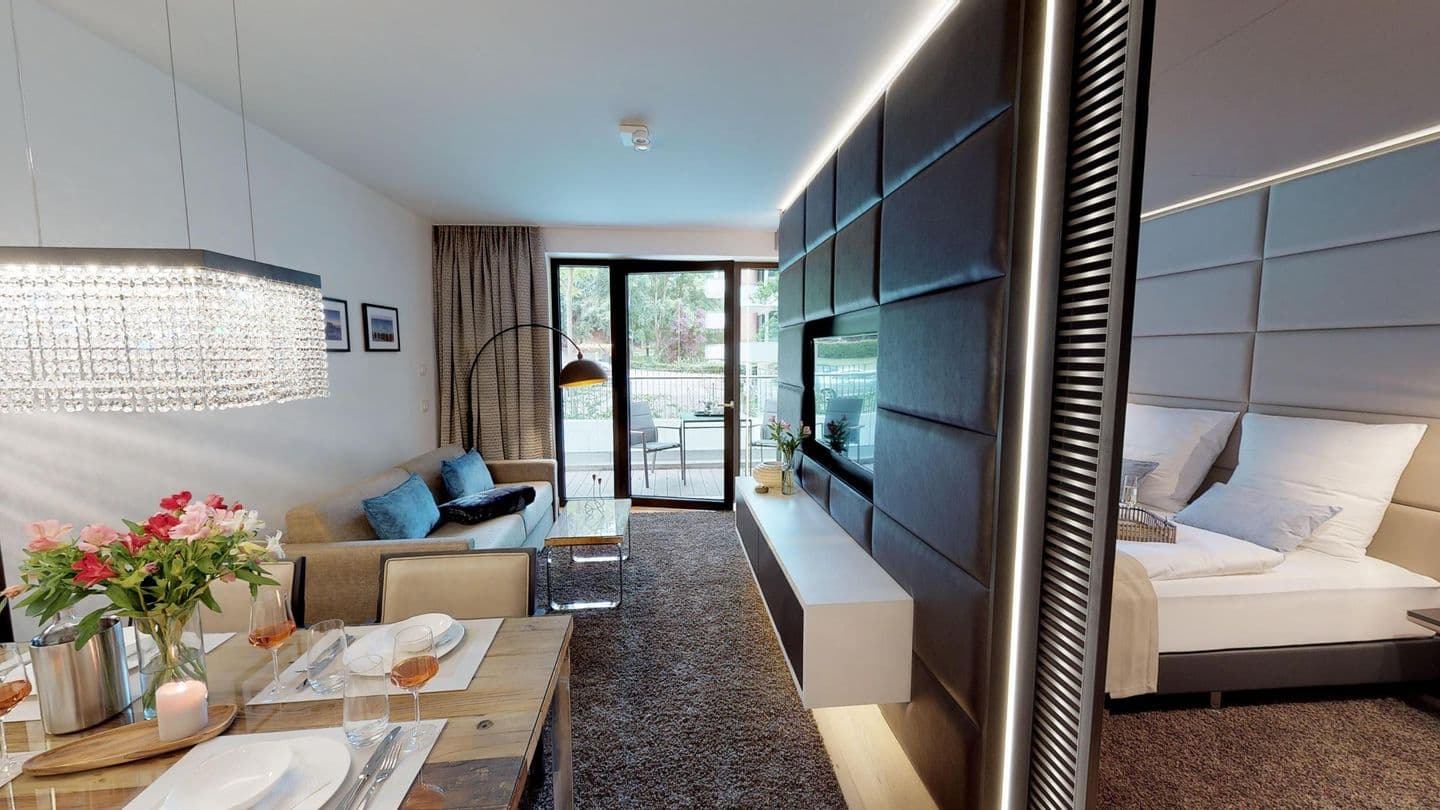 Strandnahes Luxus-Apartment mit Sauna an der Ostsee