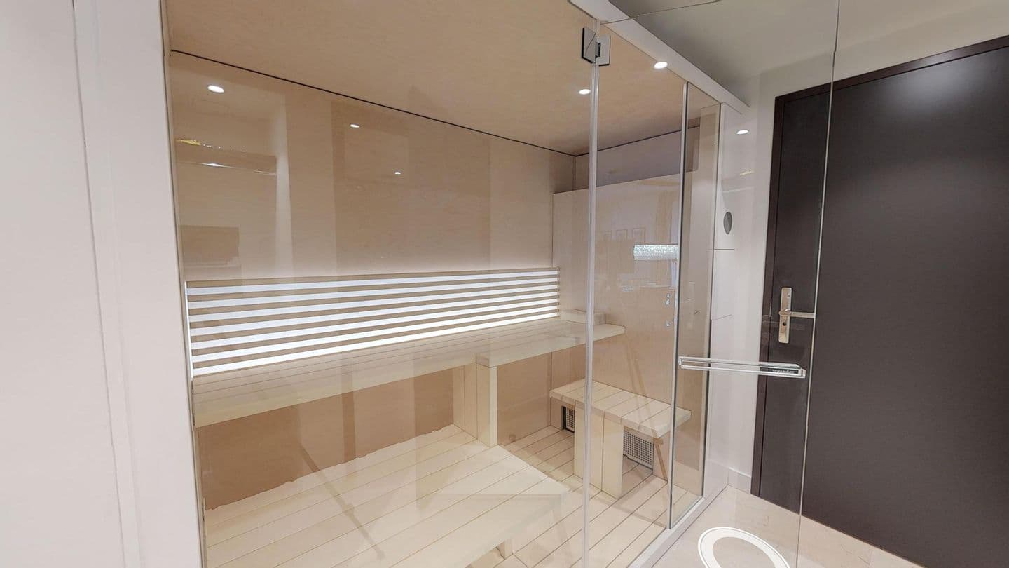 Elegantes Apartment mit Sauna, Balkon und Meer-Flair