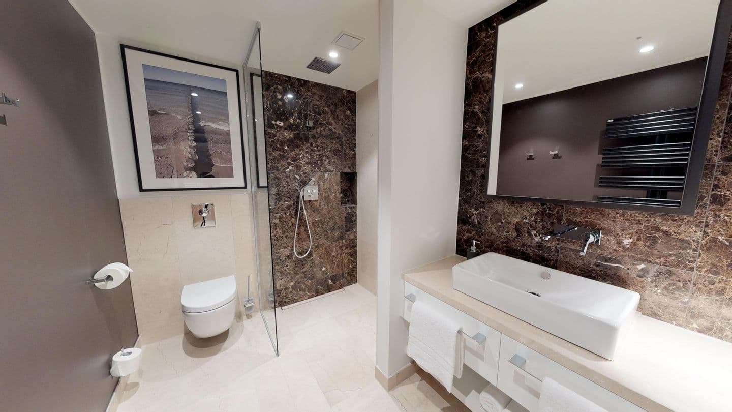 Luxusapartment mit Sauna und Meer-Nähe