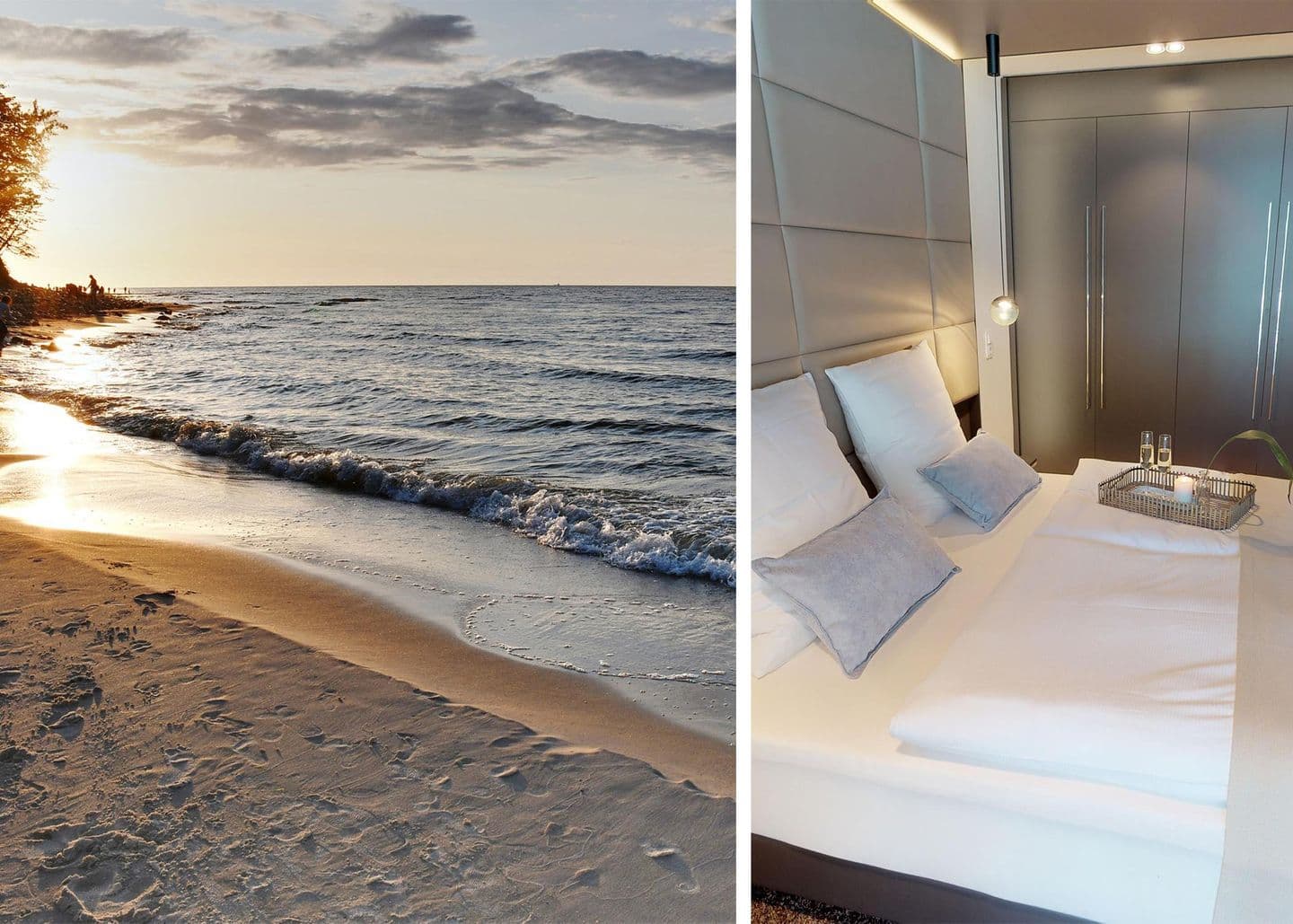 Strandnahes Luxus-Apartment mit Sauna an der Ostsee