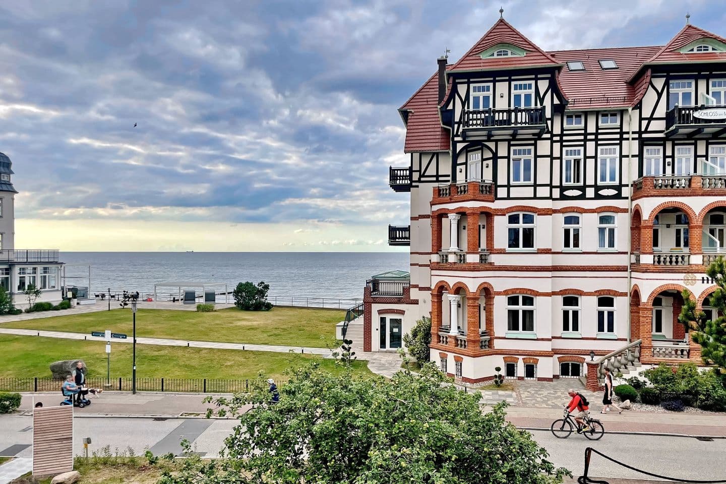 Blick auf Sehenswürdigkeit
