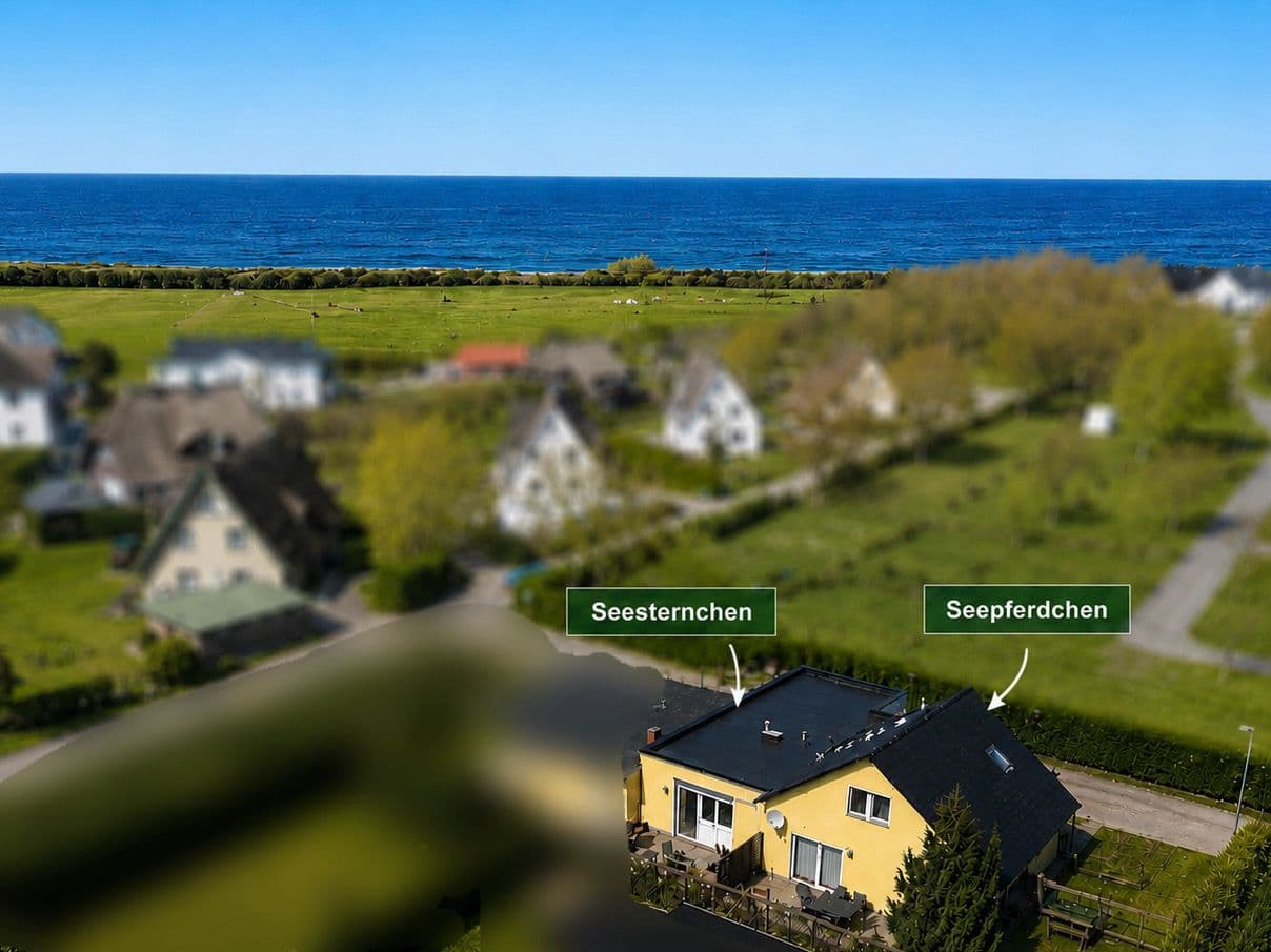 Lage der Ferienanlage Strandweg