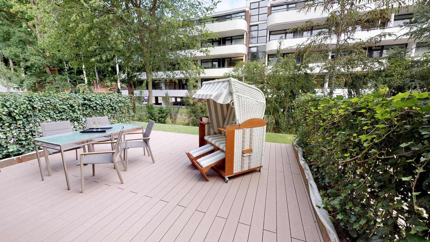 Luxusapartment mit Terrasse, Sauna & Meeresluft