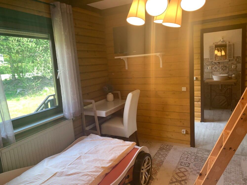 Feriendorf im Bayerischer Wald Haus 12 See- und Bayerwaldblick OG Bild 5