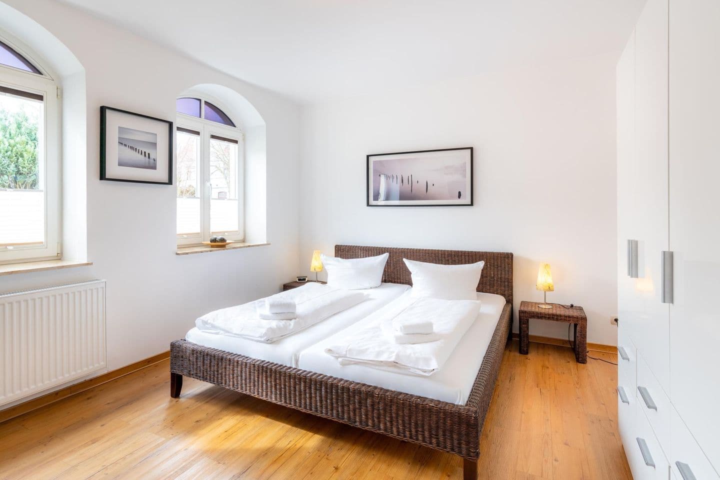1. Schlafzimmer mit Doppelbett