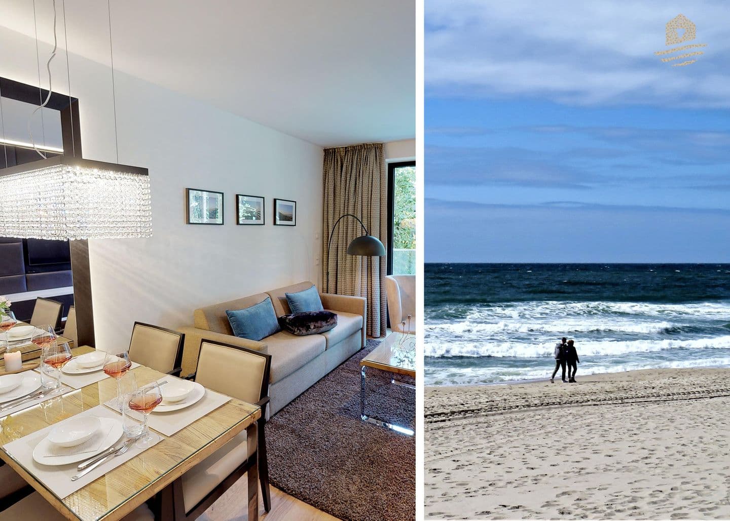 Luxus-Apartment in unmittelbarer Strandnähe an der Ostsee