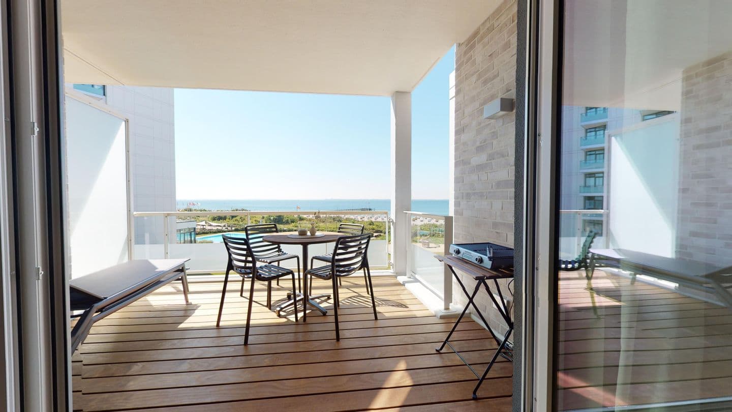 Wunderschöne Ferienwohnung mit eigener Sauna, Meerblick und E-Ladestation