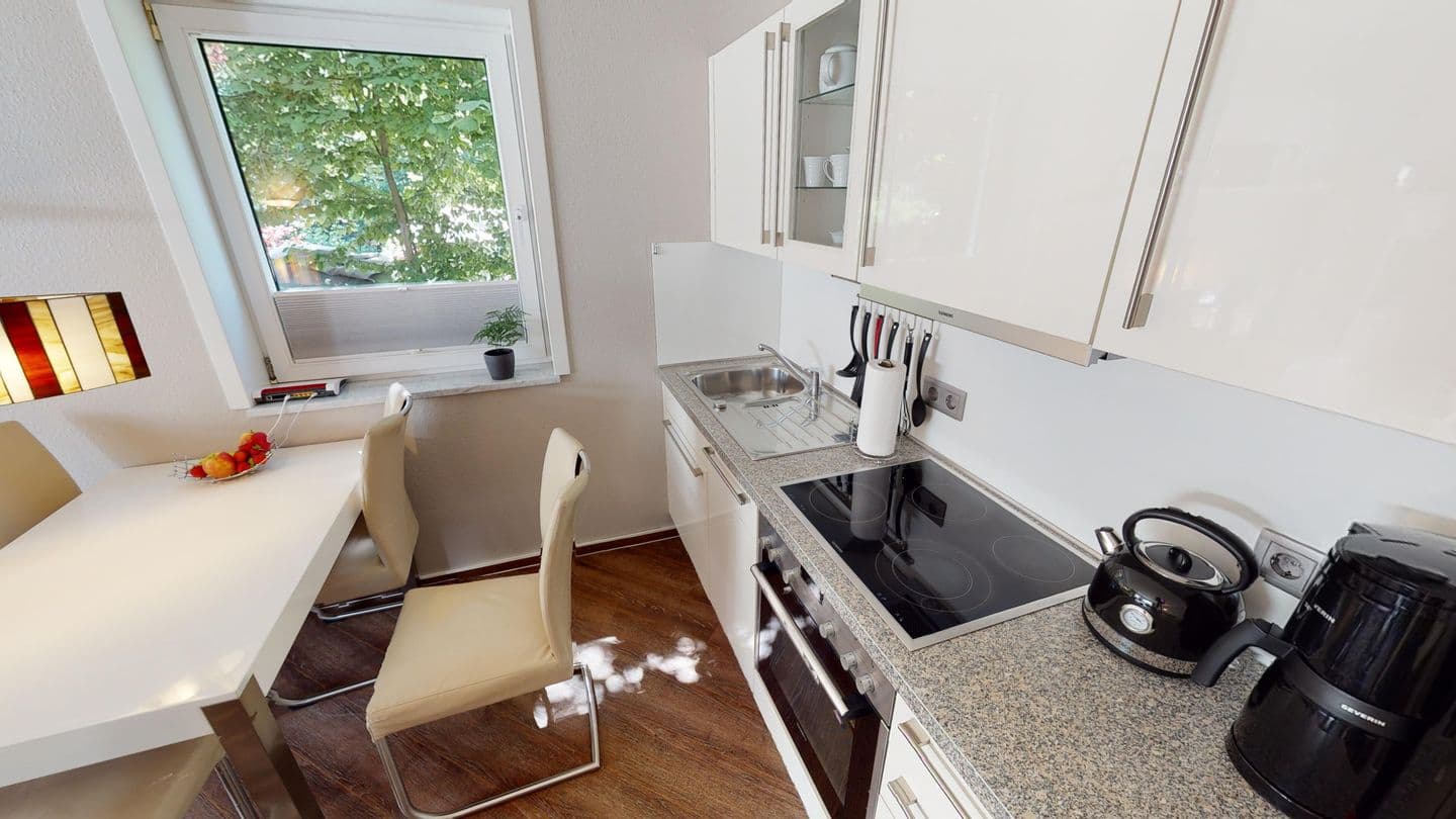 Ferienwohnung für 4 Personen mit Terrasse und Tiefgaragenstellplatz
