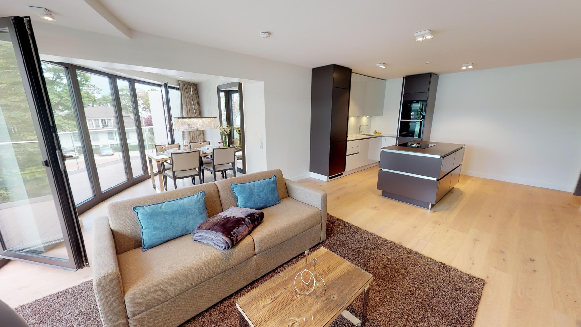 Luxus und Strandnah-Ferienapartment mit Balkon& Sauna in Timmendorfer Strand