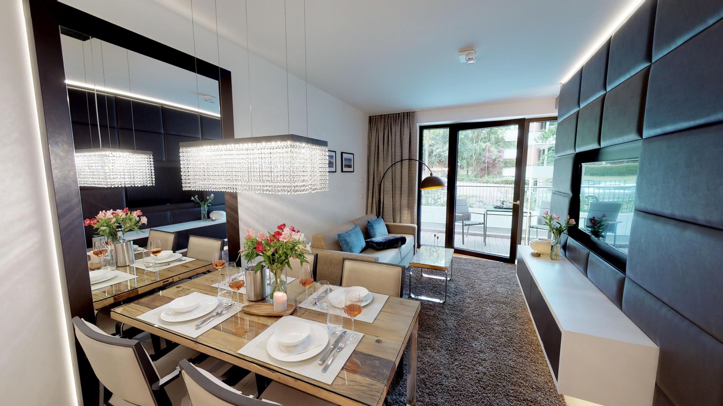 Strandnahes Luxus-Apartment mit Sauna an der Ostsee